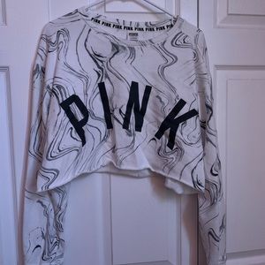 PINK Victoria's secret marble pattern sweater